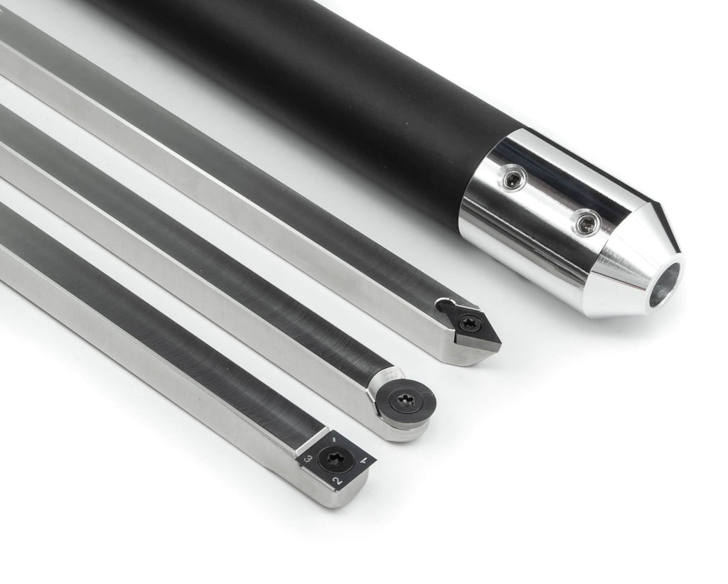 Set of 3 Carbide Turning Tools with Handle P92150