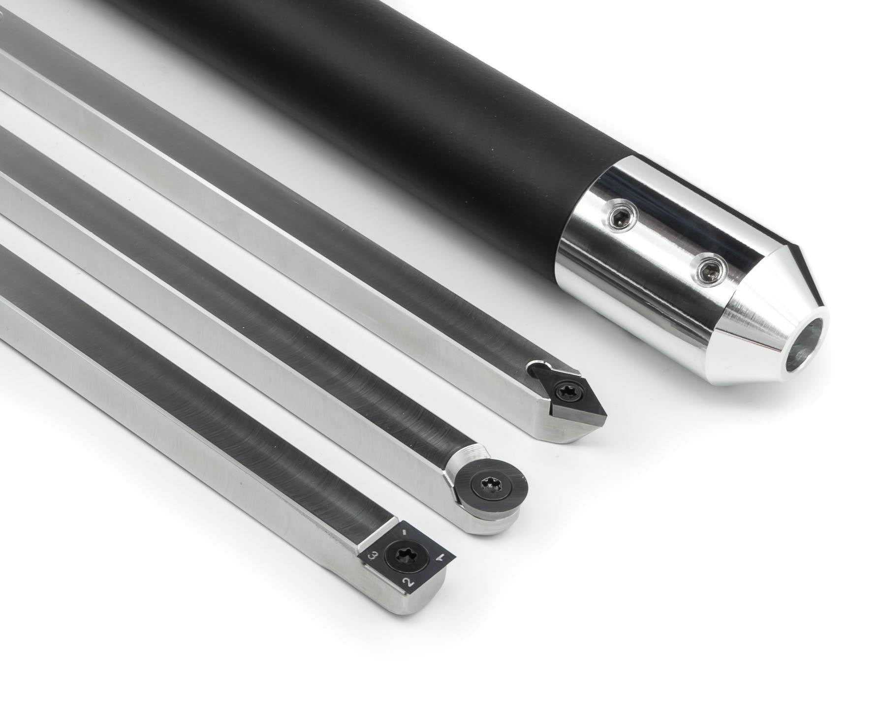 Set of 3 Carbide Turning Tools with Handle P92150