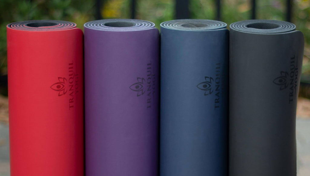 Natural Yoga and Exercise Mat with Carry Strap Y513