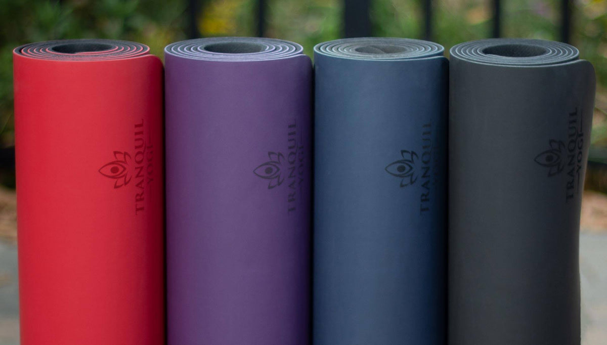 Natural Yoga and Exercise Mat with Carry Strap Y513