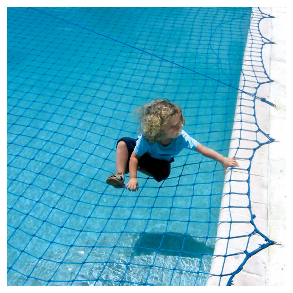Pool Safety Net, 26 x 40 ft., Blue C4022