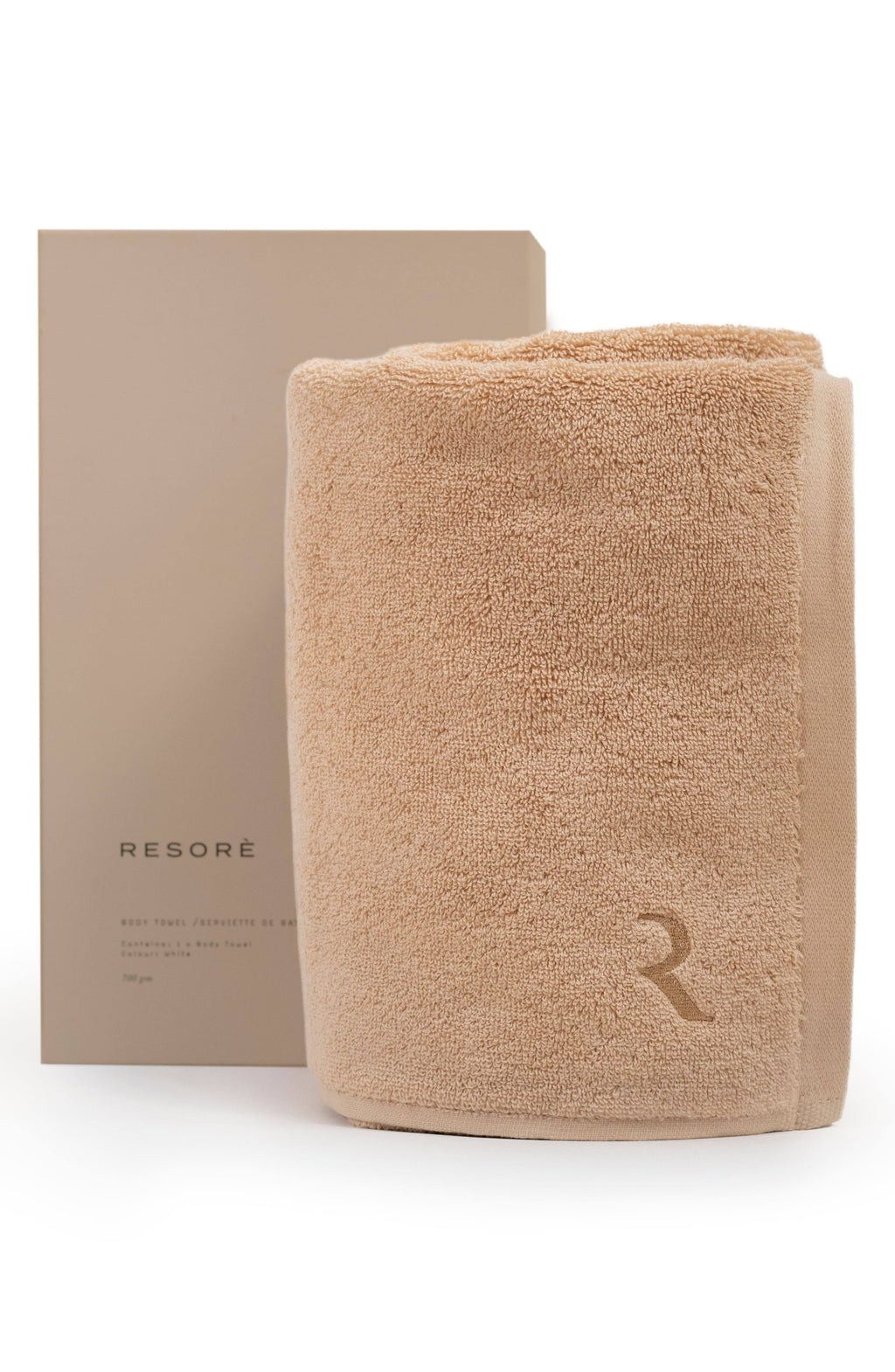 Toasted Almond Body Towel W837