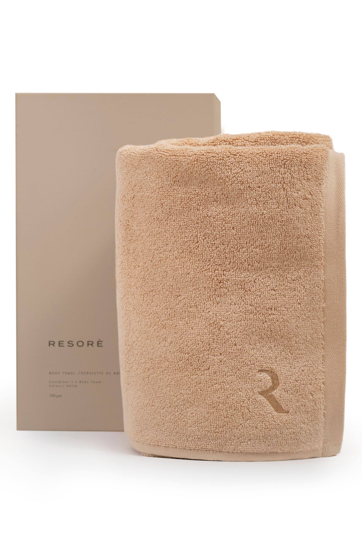 Toasted Almond Body Towel W837
