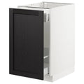 White Base Cabinet with 1 Door U419