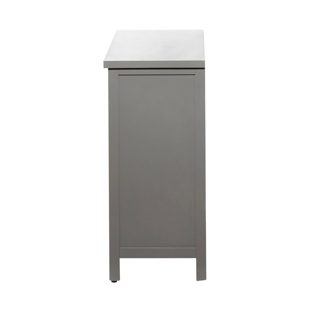 Grey Wood Cabinet L3051