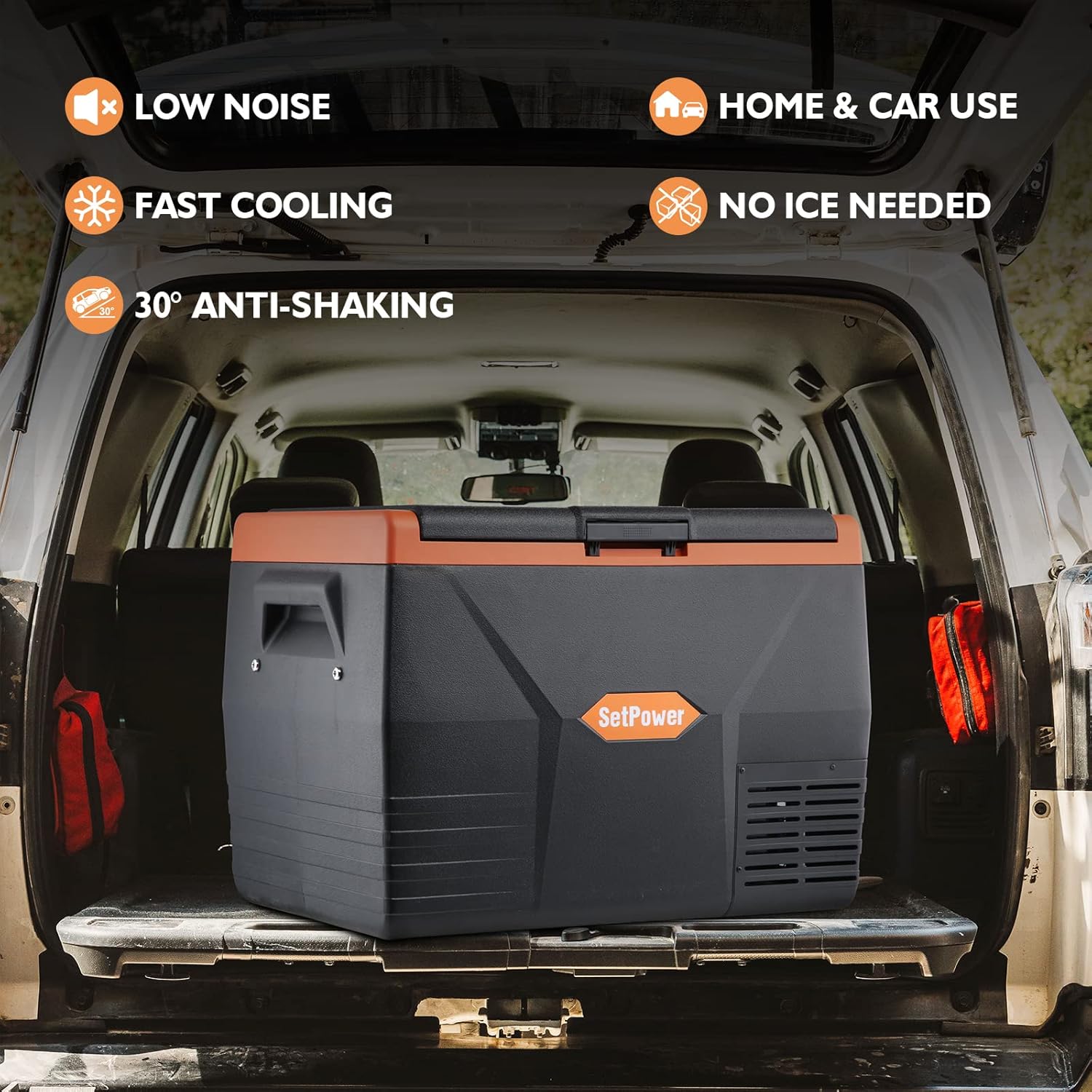 12 Volt Portable Refrigerator and Freezer Electric Cooler S641