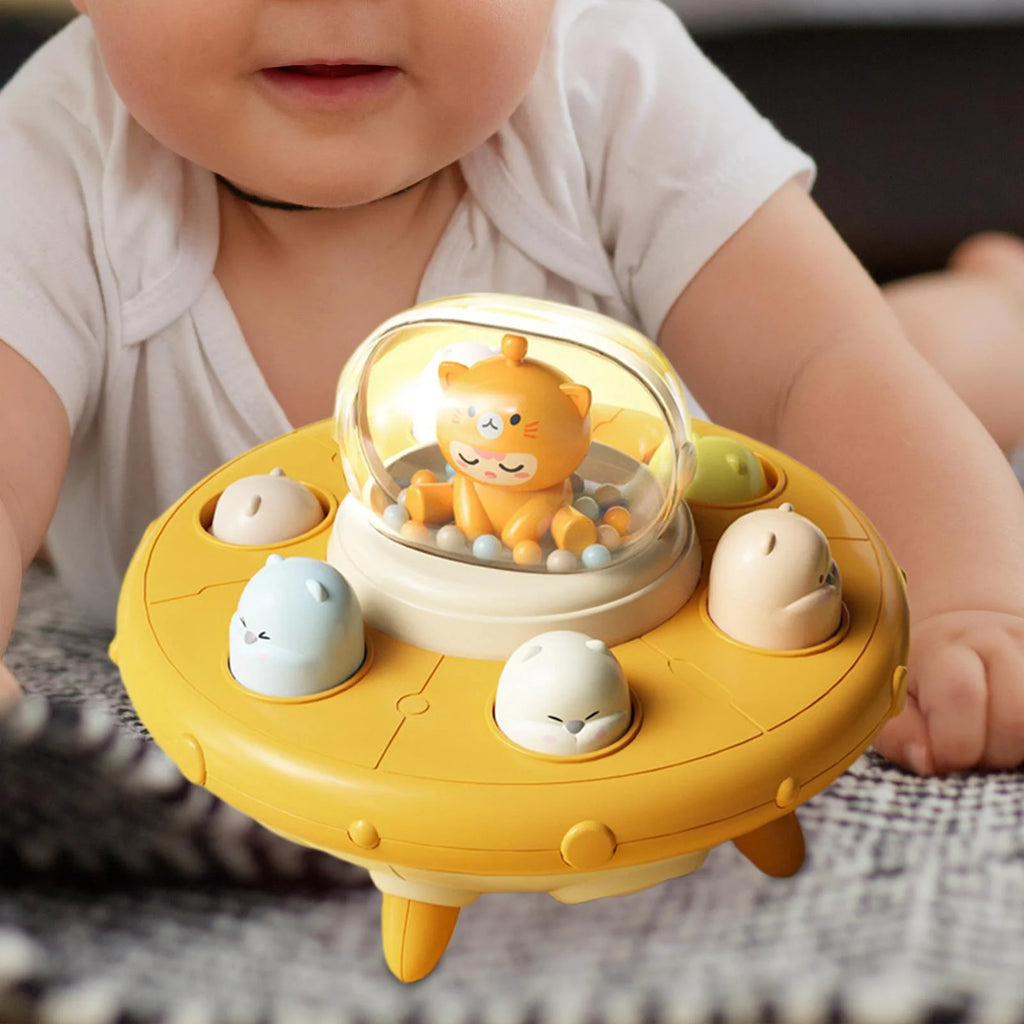 Yellow Hammering Pounding Toy G1806