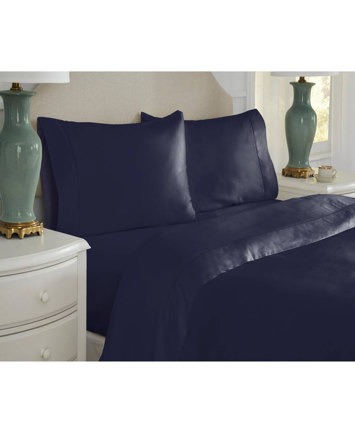 Steel Grey California King Sheet Set X824958