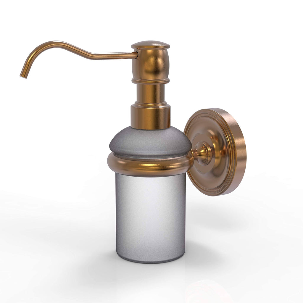 Brushed Bronze Wall Mounted Soap Dispenser P406