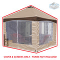 10X10 Pop-Up Gazebo Cover & Screens L373006