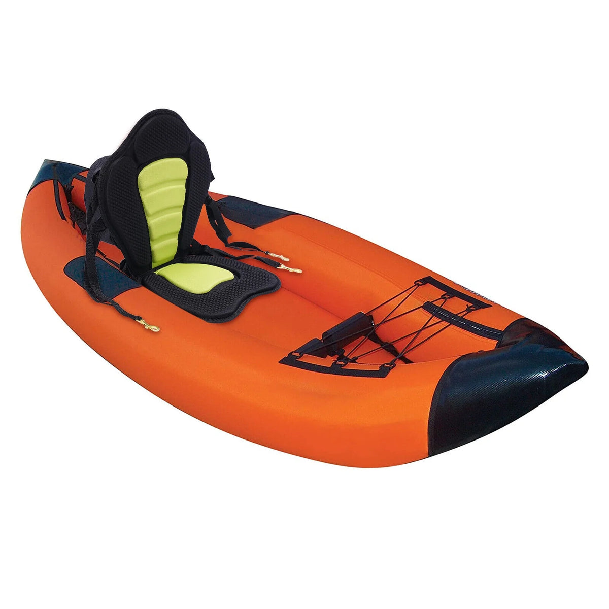 Padded Kayak Seat with Detachable Backrest and Storage Bag A56196