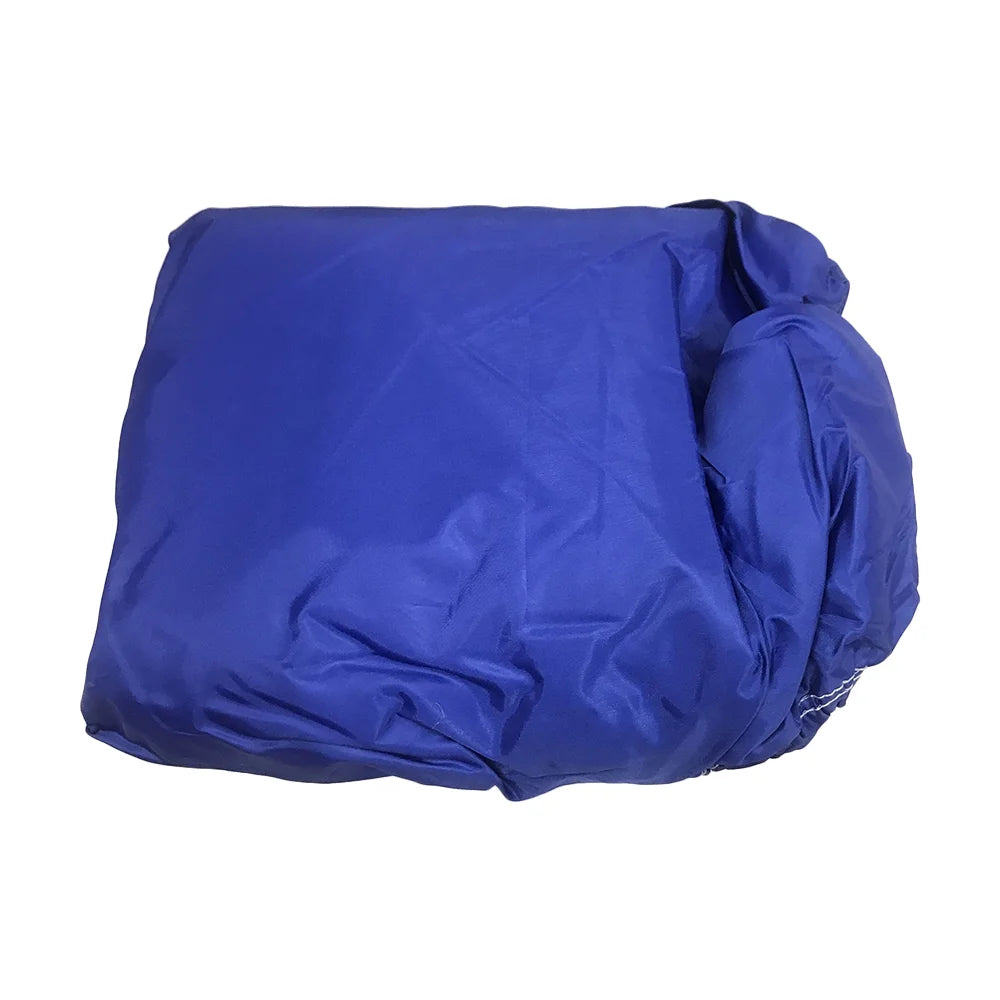 Boat Cover Waterproof Heavy Duty Silver Reflective 300D Oxford Fabric Fits V-HULL TRI-HULL Runabouts and Bass Boats 11-13FT G749