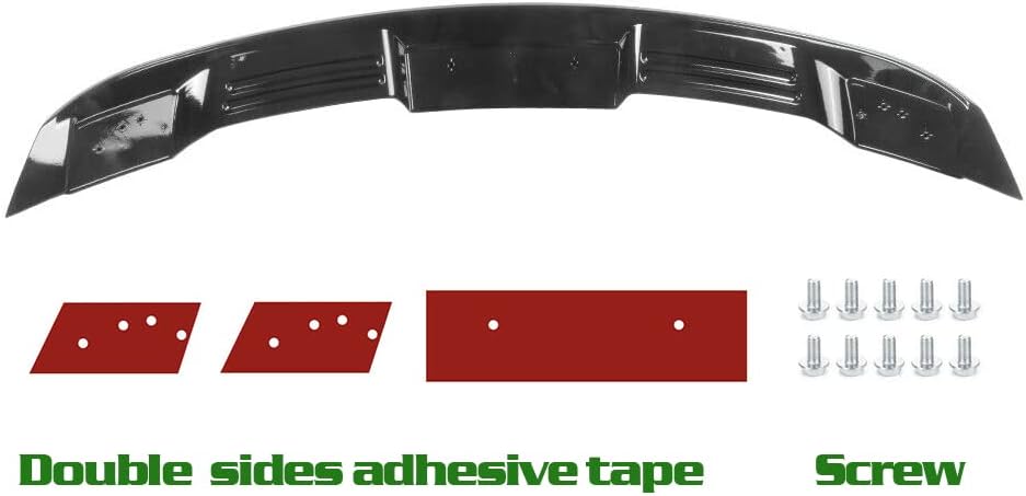 Glossy Black Trunk Spoiler Wing K83444