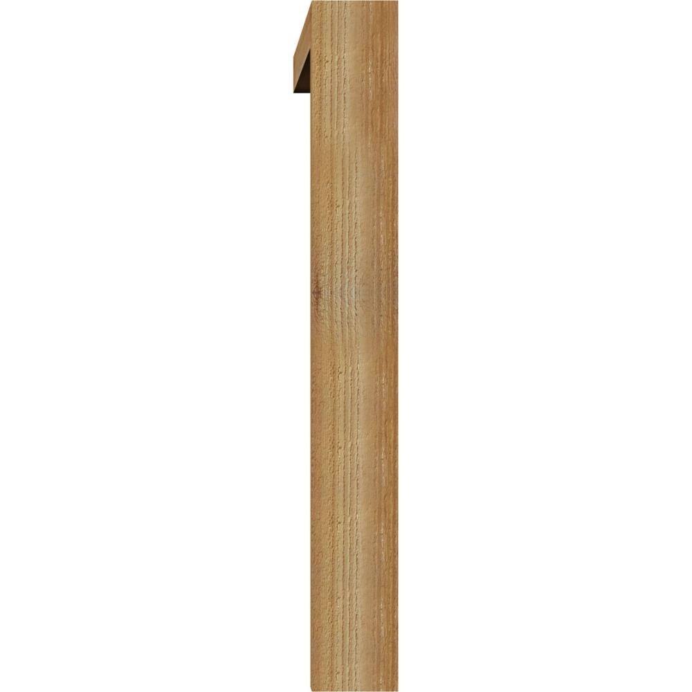 Rough Sawn Bracket with Offset Brace, Western Red Cedar E3250