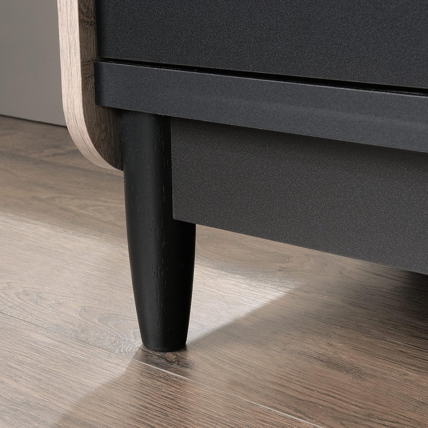 TV & Media Credenza with Drawers, Split Oak Finish U223