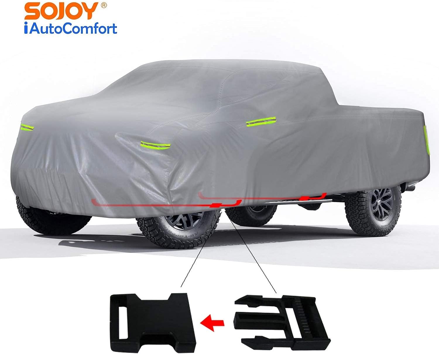 Waterproof Truck Car Cover for Ford F150 2001-2019 Raptor up to 228' Z6533