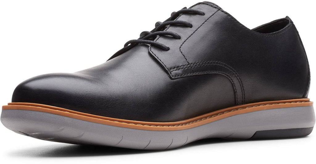 Clarks Draper Lace Black Leather Size 8.5 Medium W744