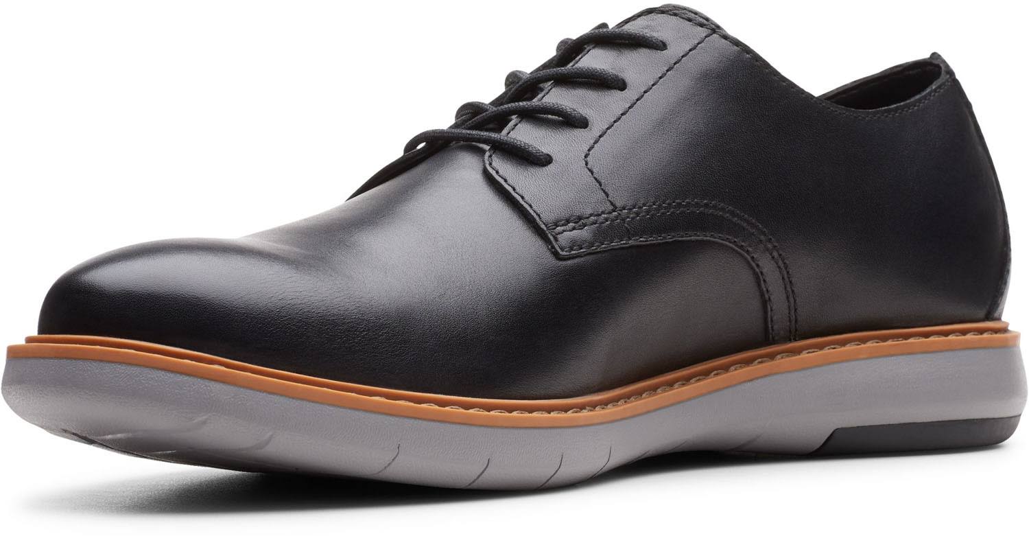 Clarks Draper Lace Black Leather Size 8.5 Medium W744