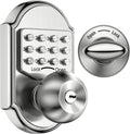 Keyless Deadbolt Lock Stainless Steel 304 Pack of 2 D87522