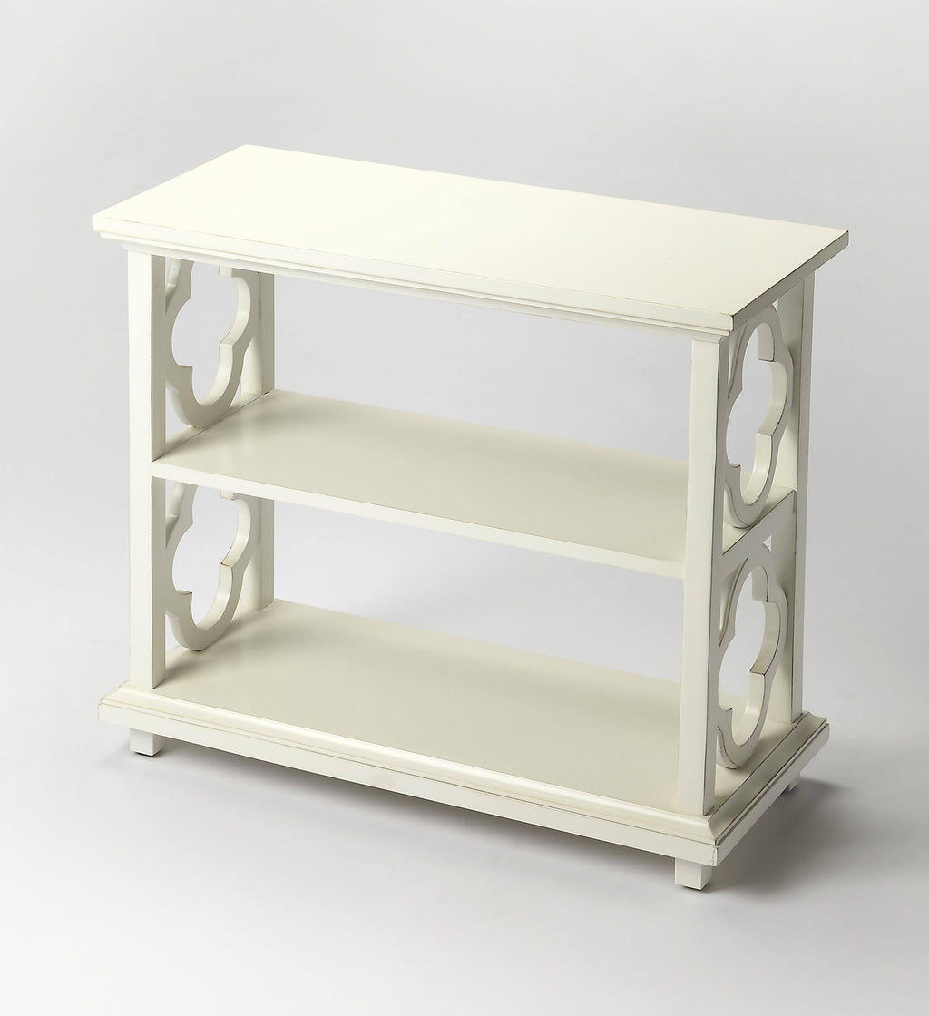 White Bookcase D823