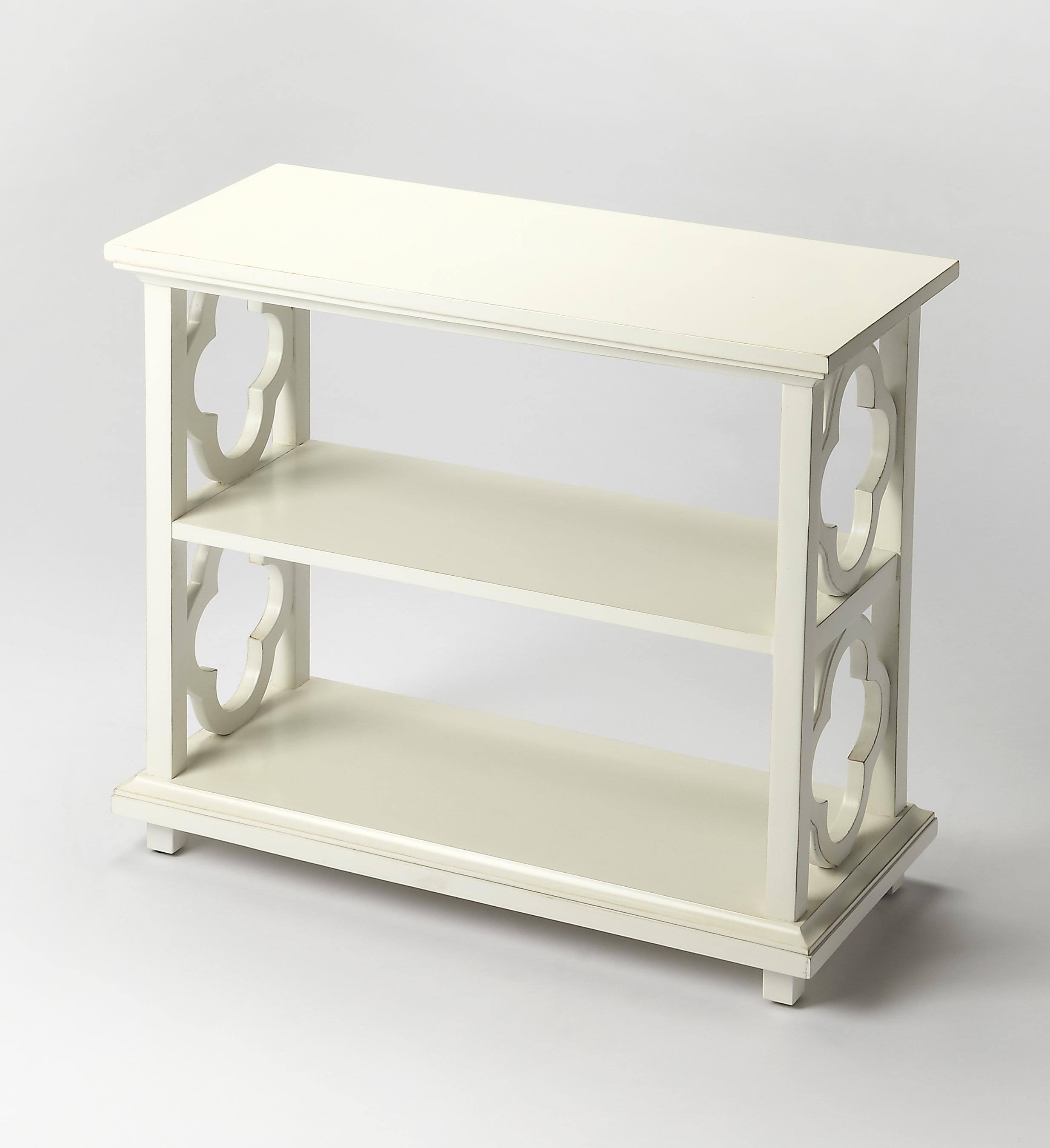 White Bookcase D823