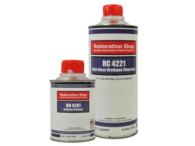 Dark Brown Quart Low VOC Urethane Basecoat Car Auto Body Paint Kit Z5021