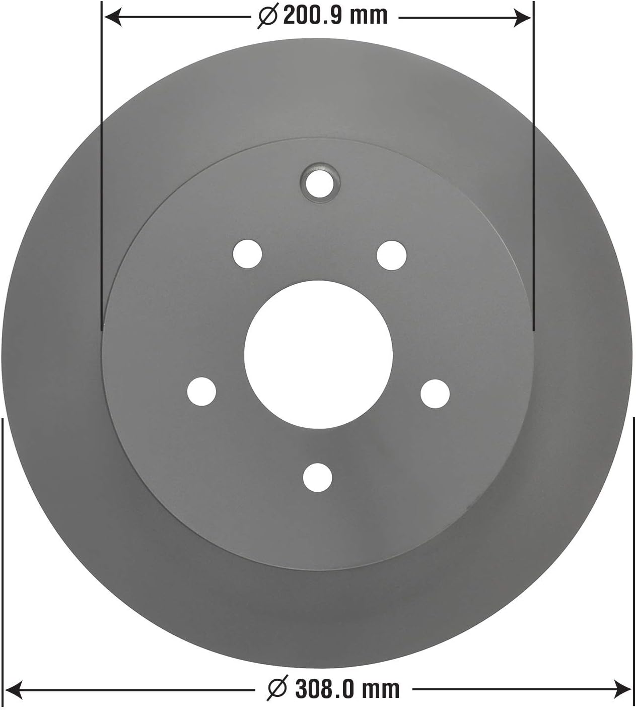 Rear Brake Rotor Pack of 2 Y793988