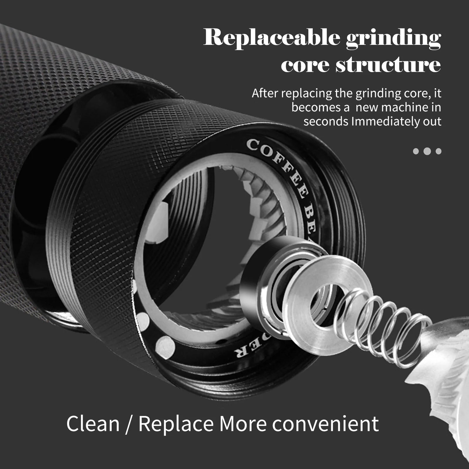 Pentagonal Grinding Core Hand Coffee Grinder R327711