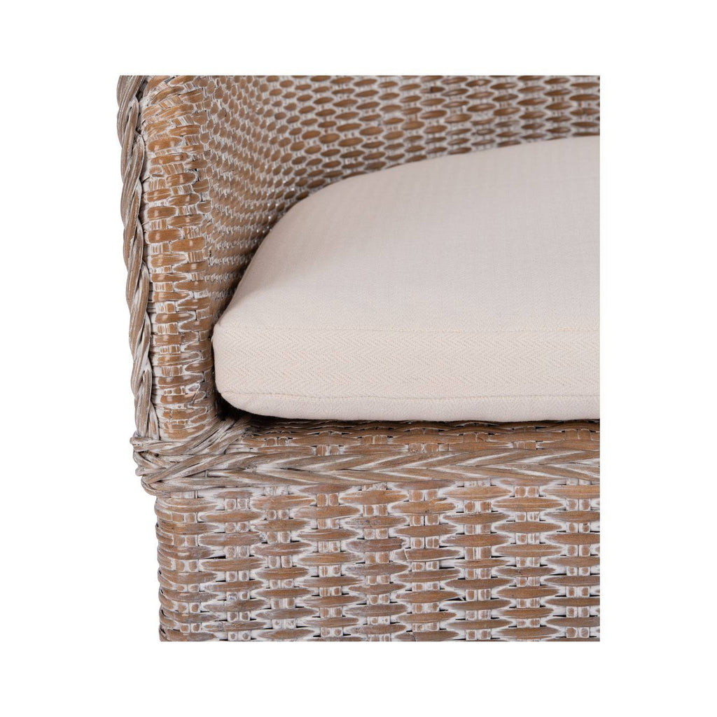 Gray White Accent Chair G614