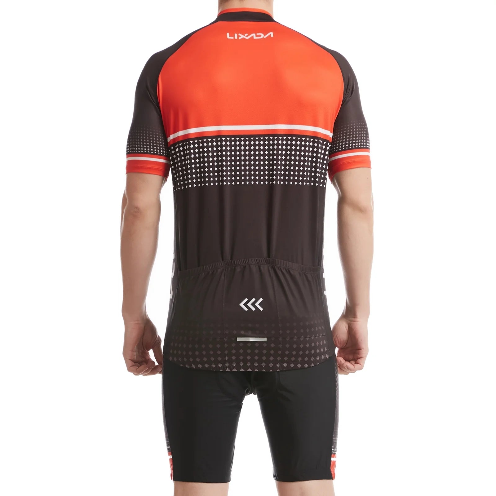 Cycling Suit with Padded Mtb Quick-Sleeve Shirt Set D773628