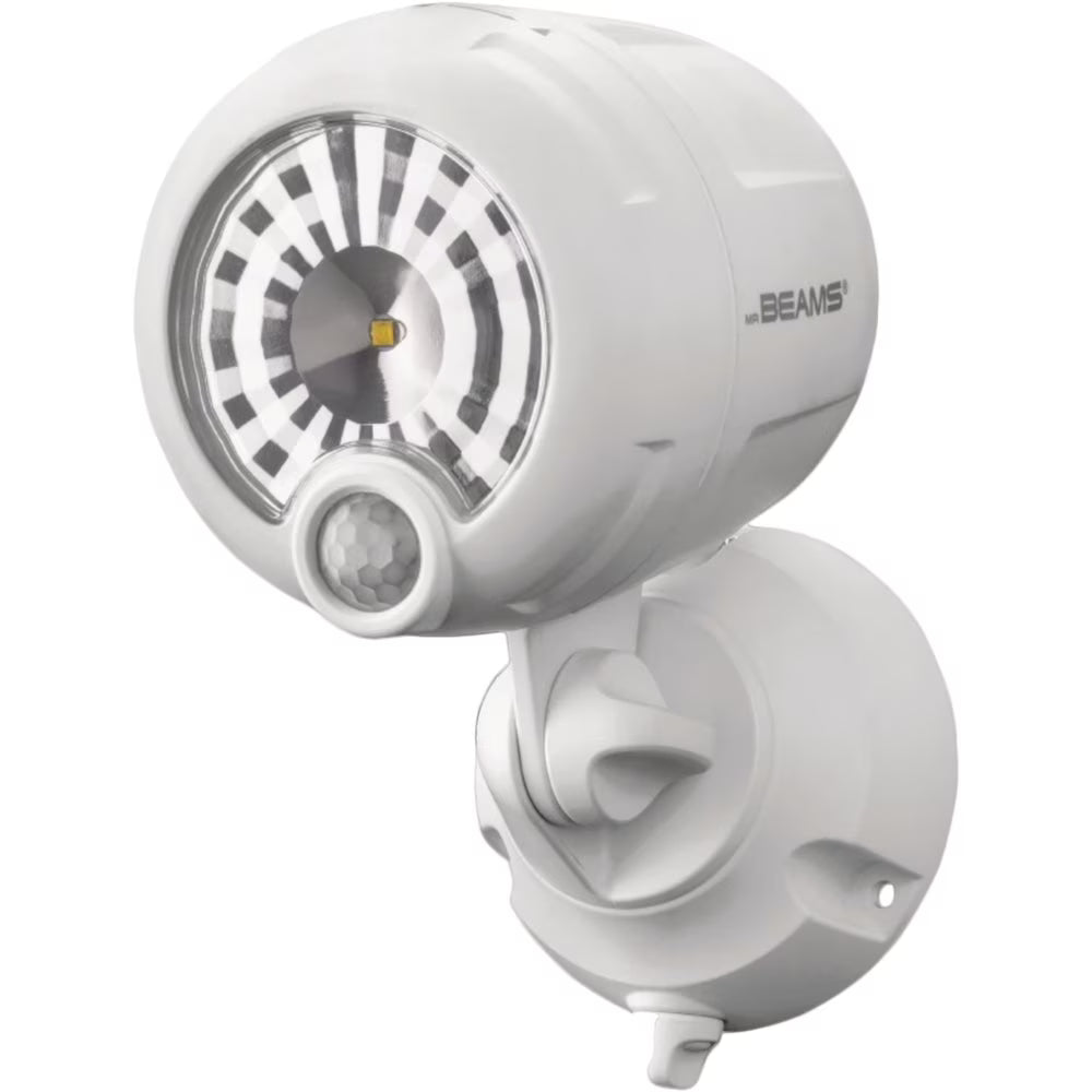 200-Lumen White Motion Sensing LED Spotlight A980