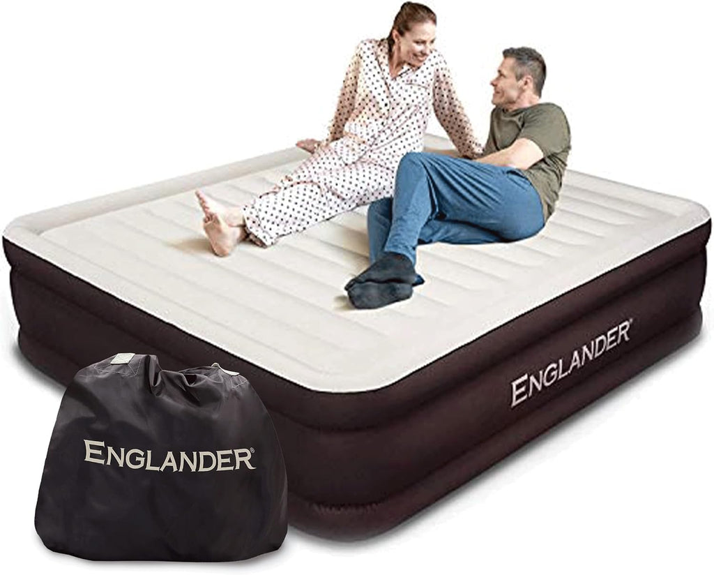 Queen Size Air Mattress with Built in Pump P3770