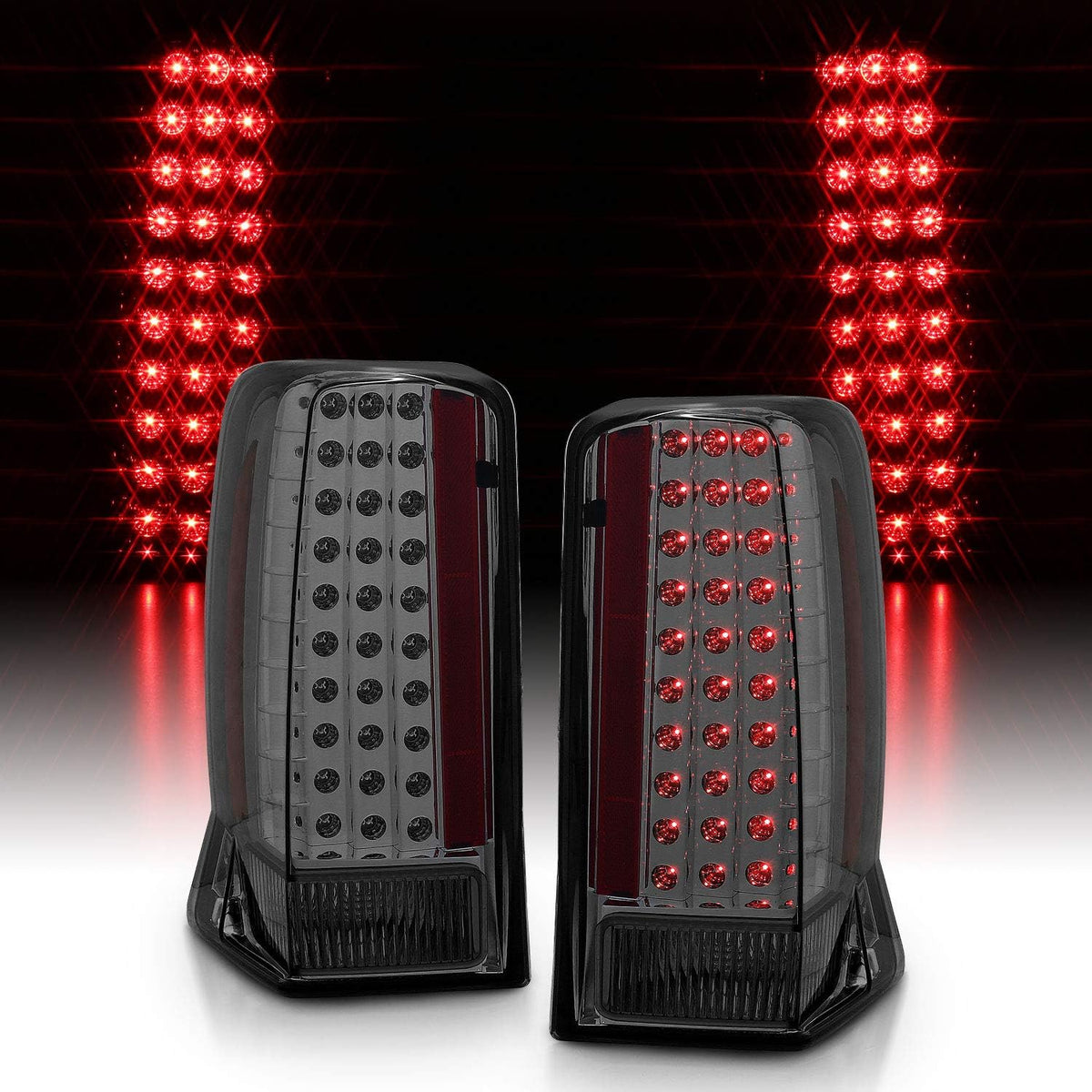 Red/Clear LED Tail Lights H3086