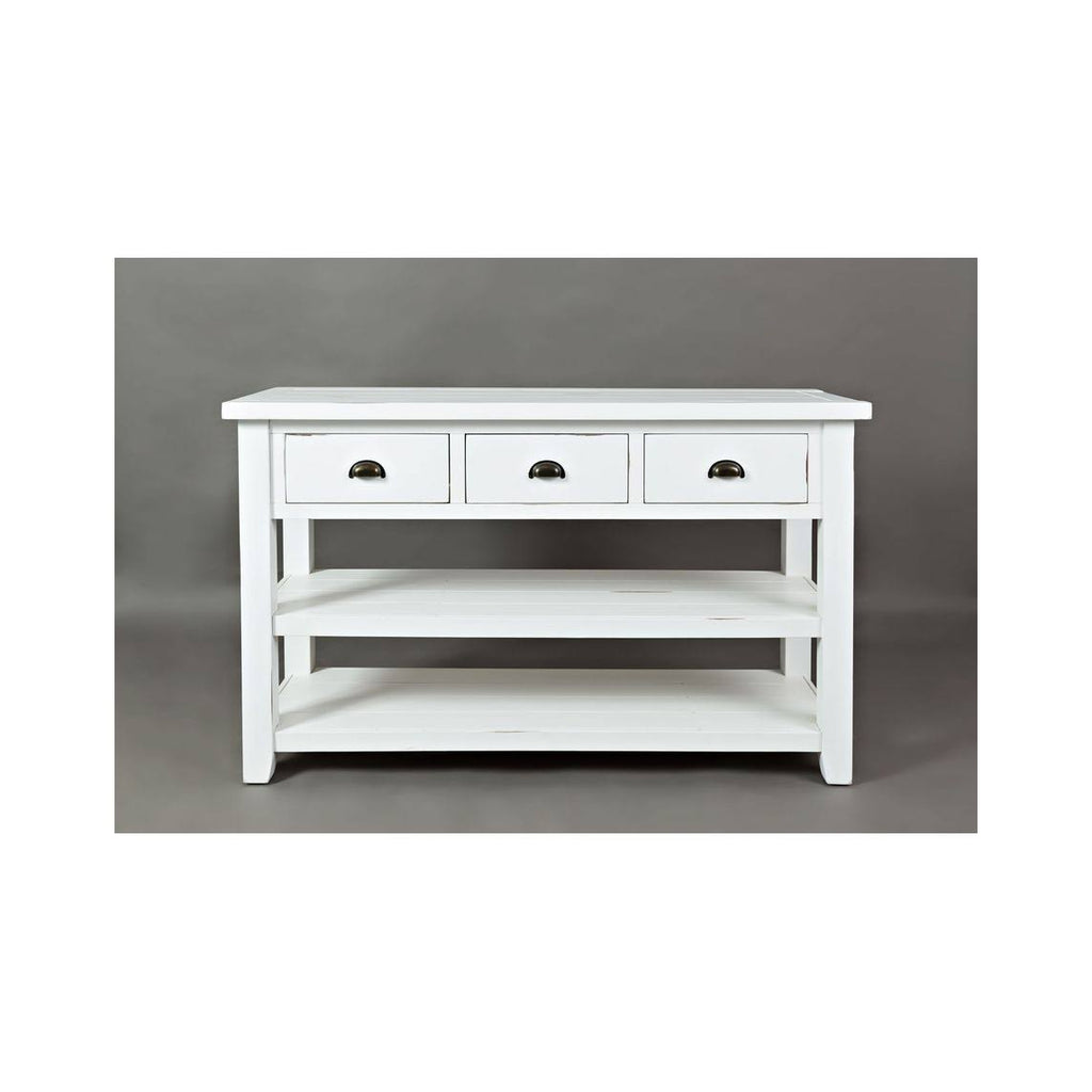 Weathered White Sofa Table N7284
