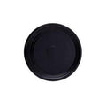 12 inch Round Black Pet Platters I7649