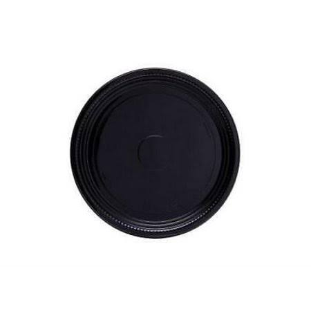 12 inch Round Black Pet Platters I7649
