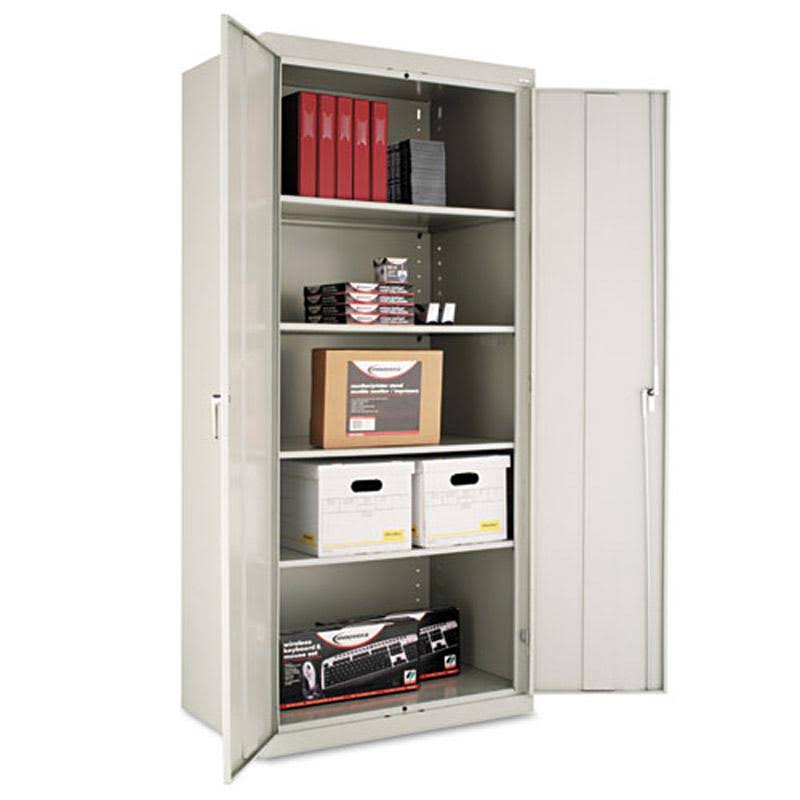 Putty High Storage Cabinet with Adjustable Shelves I662
