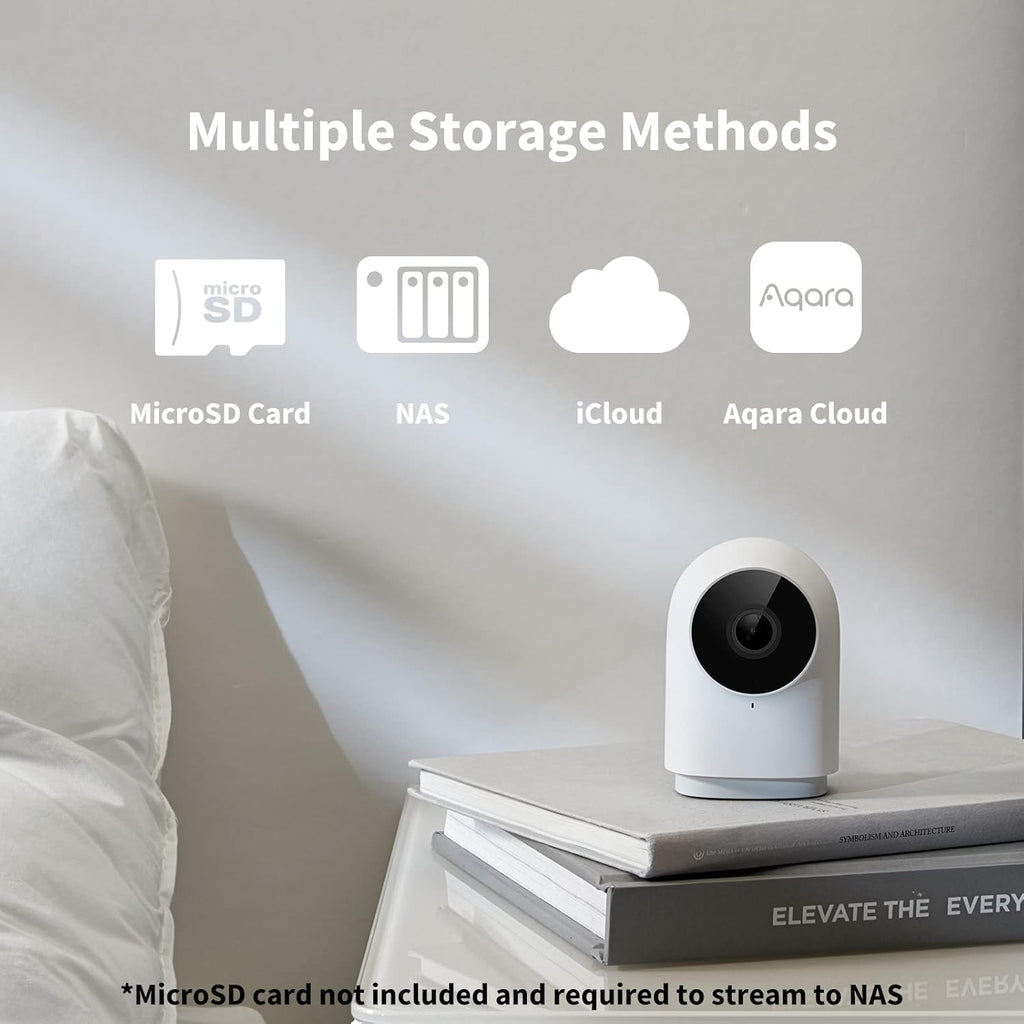 1080p HD Indoor Security Camera Hub with Night Vision, Two-Way Audio, Zigbee Hub, Pack of 2 P38872