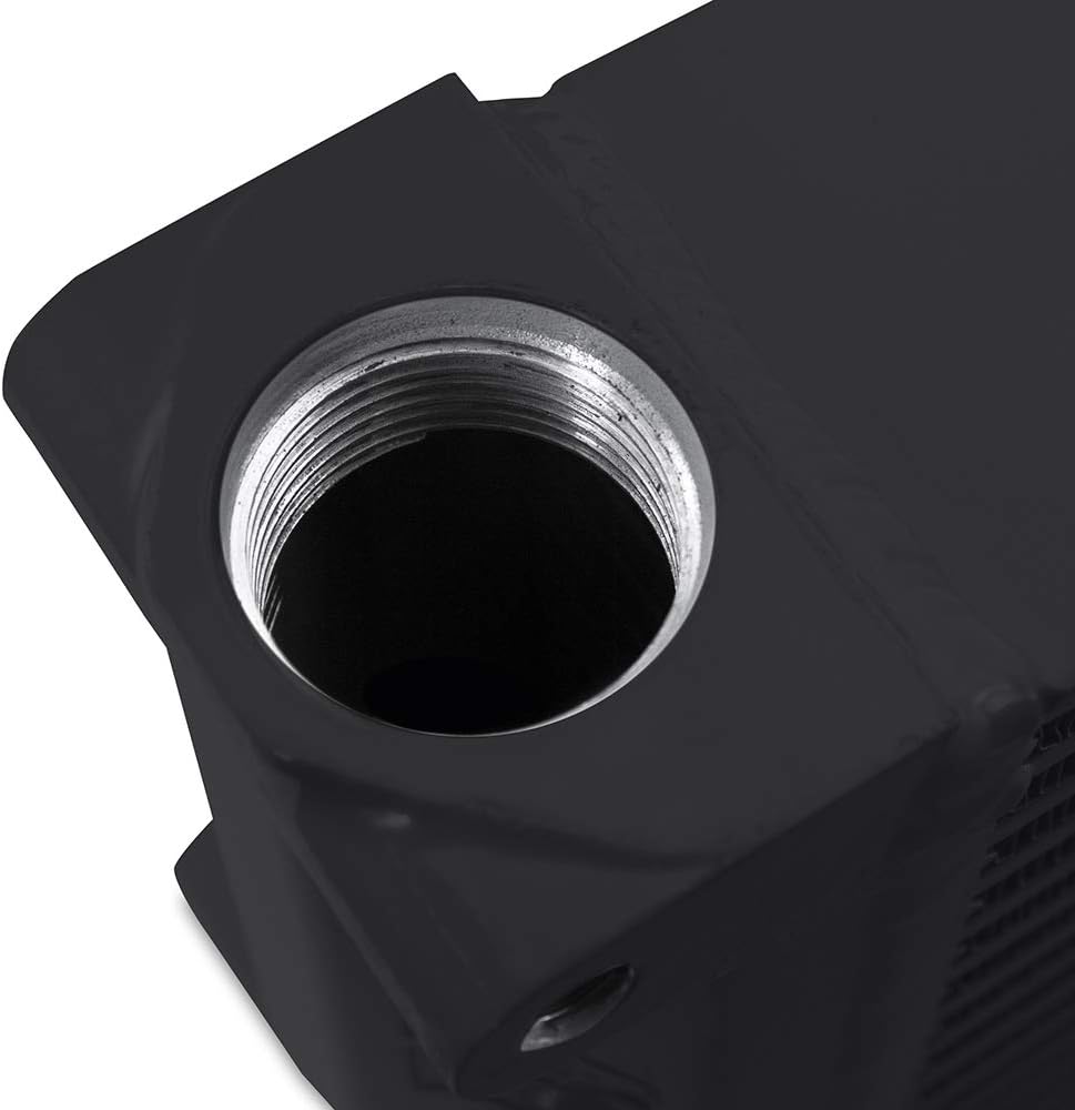 Black Bar-and-Plate Oil Cooler, 17" Core A277