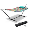 2 Person Hammock with Stand, 500Lbs, with Carrying Case V7308