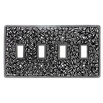 Antique Nickel Wall Plate I66035