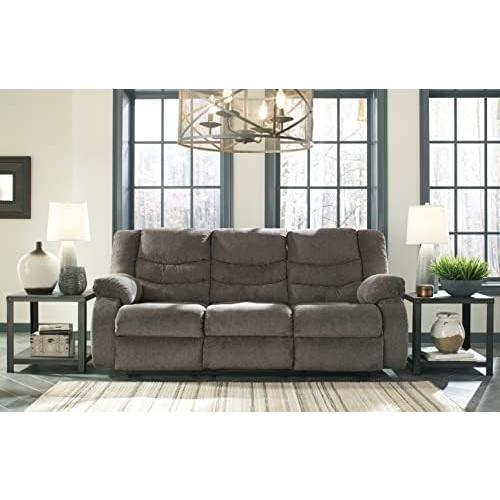 Dark Gray Manual Reclining Sofa G5256