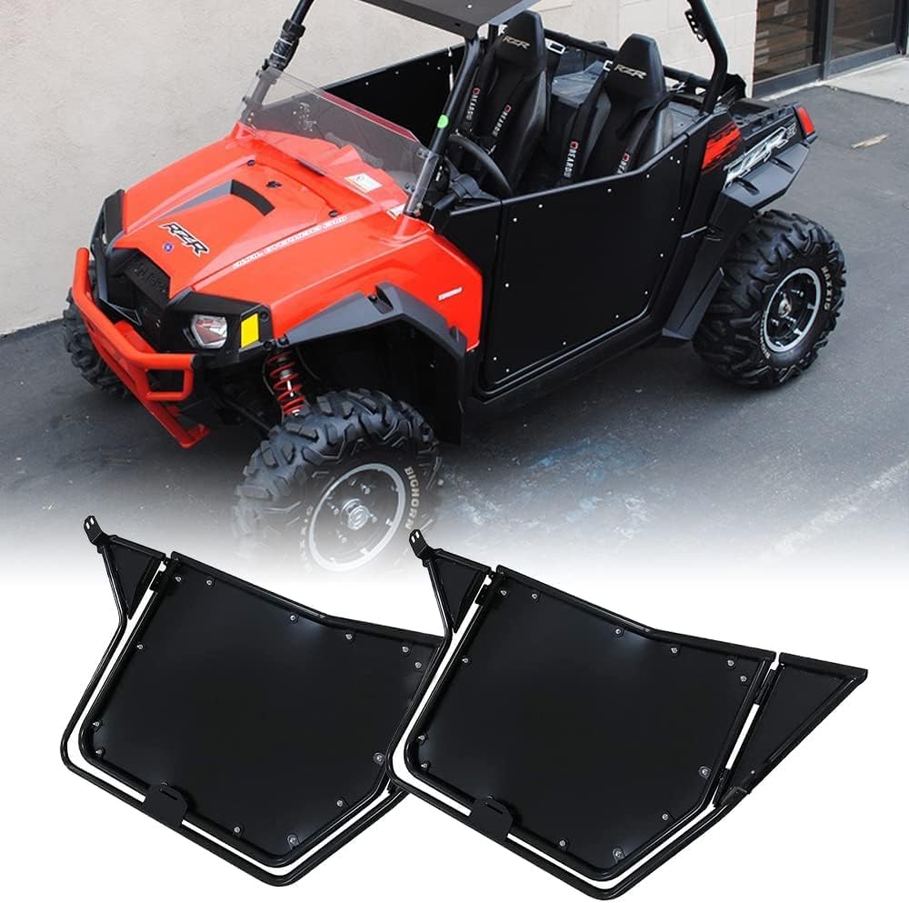 UTV Metal Doors with Automotive Style Latch, 2Pcs Q341