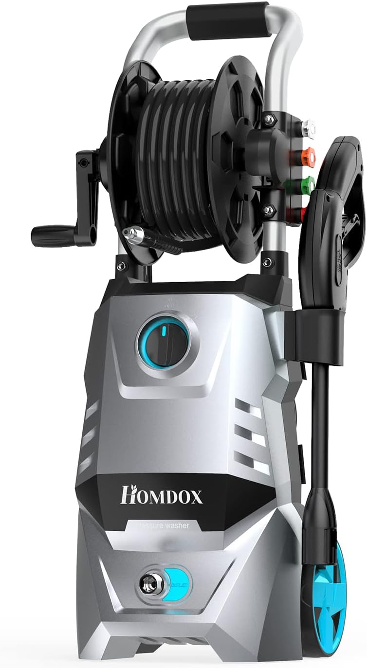 1.72GPM 1500W Electric Pressure Washer with 5 Nozzles K4096