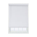 2.5-in Slat Width 38.75-in x 72-in Cordless White Faux Wood Room Darkening Horizontal Blinds B462