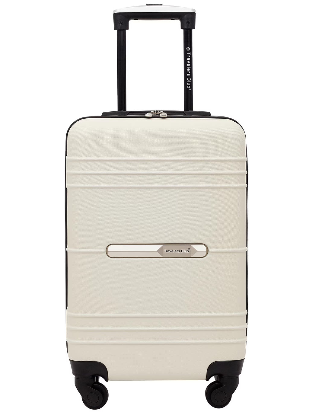 Bone White 20" Hardside Rolling Carry-on Luggage B103