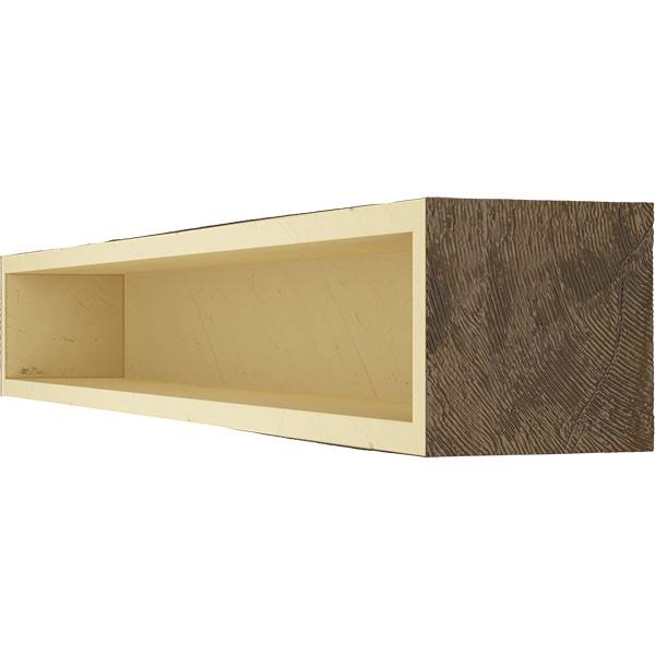 Sandblasted Faux Wood Fireplace Mantel A30997