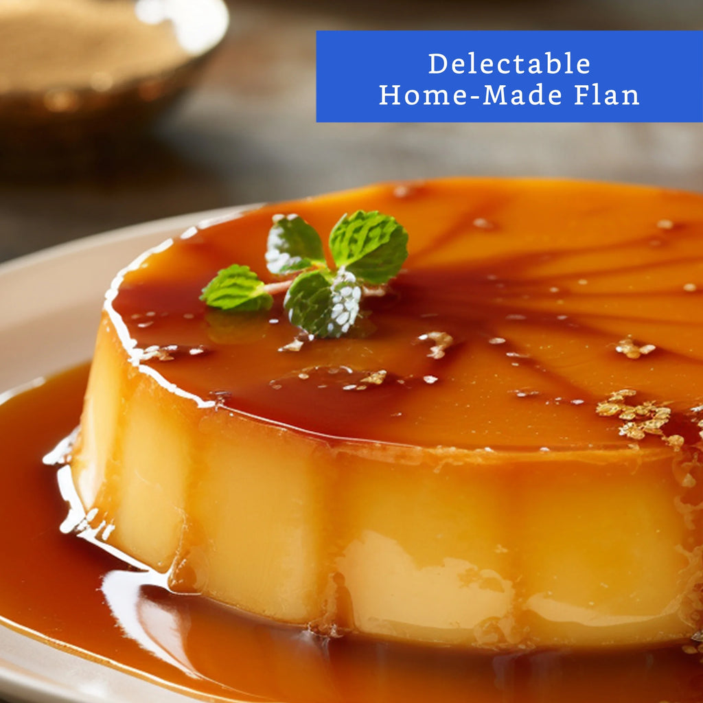 Oversized XL Flan Mold with Lid Flan Maker L8785