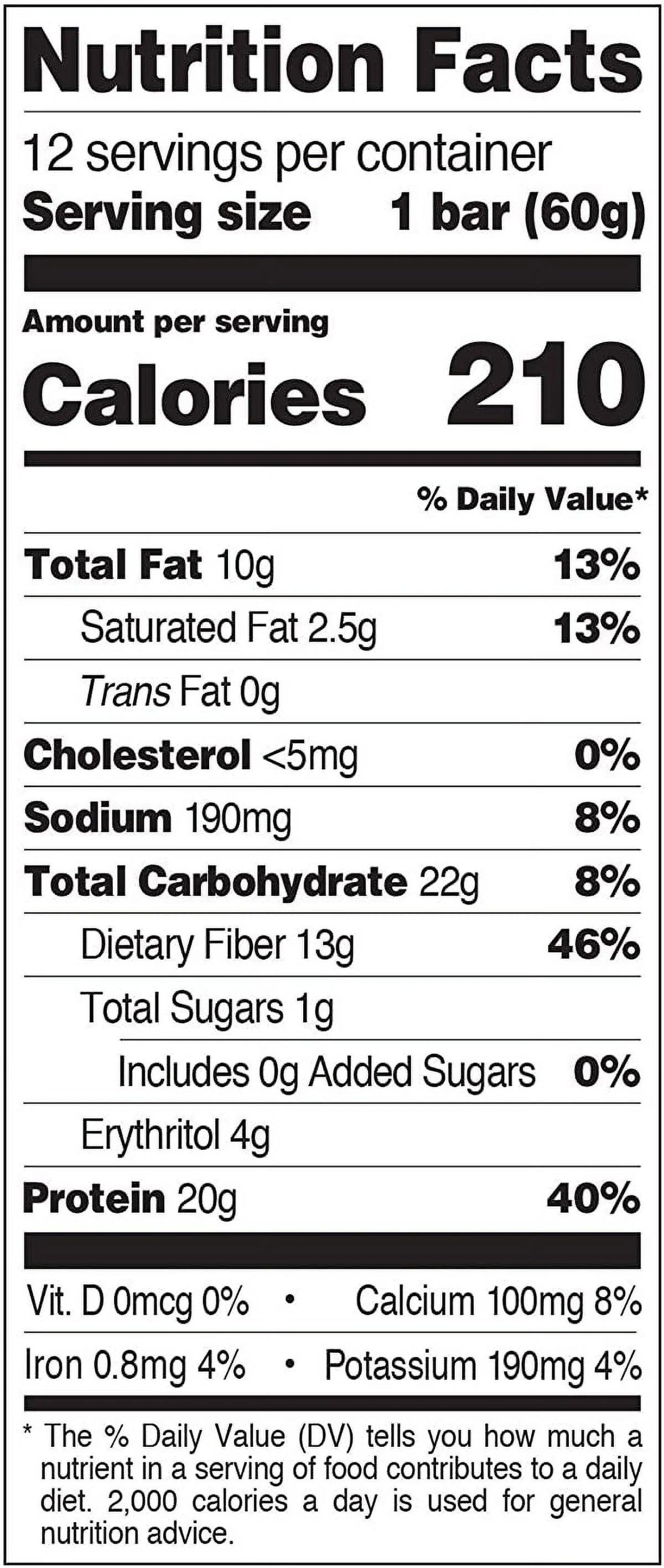 Chocolate Peanut Butter Protein Bar 2.12 oz 12 Bars V4501
