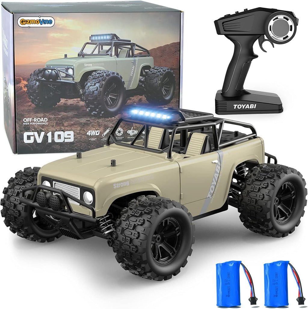 Blue 25 MPH 4WD Electric Remote Control Car, Pack of 2 J50221